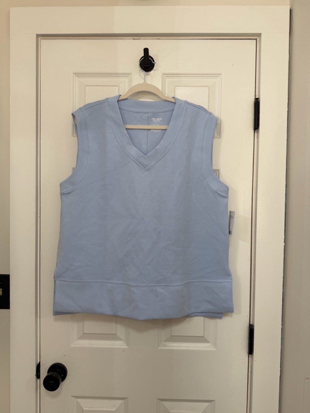 Women’s Tek Gear Sweater Ultracomfort Vest Size L - Picture 3 of 7
